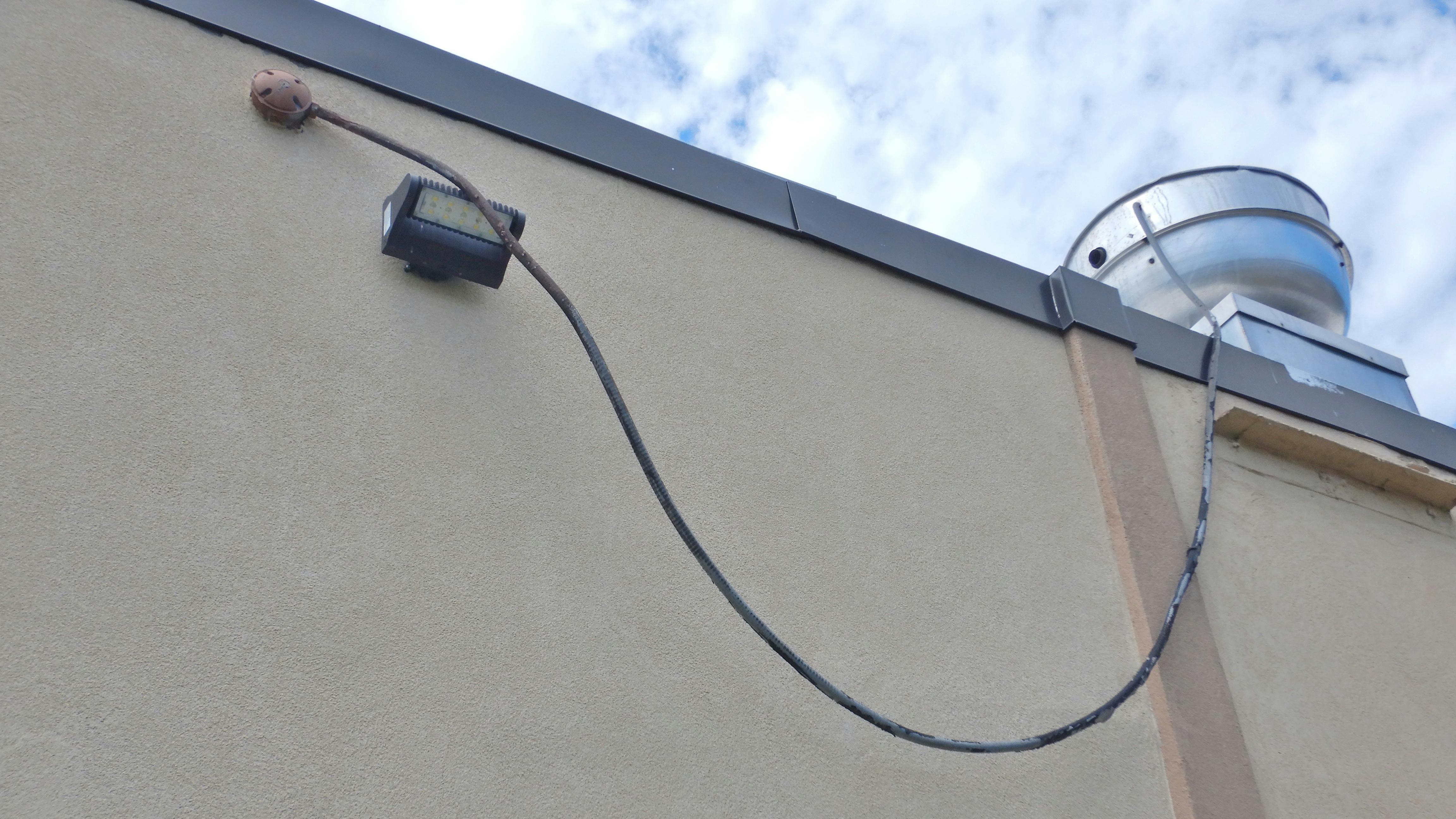 Now that&rsquo;s what I call a drip loop!