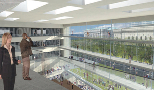 Turner Construction finished the Global Center for Health Innovation ahead of schedule and under budget and utilized green building practices to do it