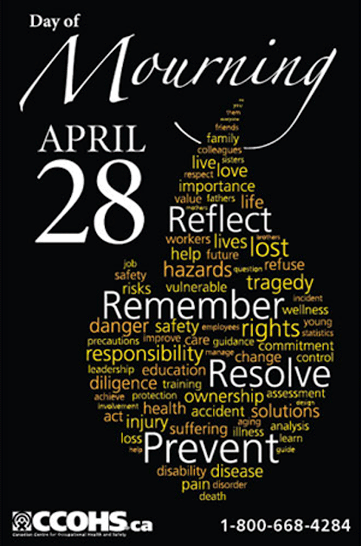 April 28 Canada S National Day Of Mourning Ehs Today