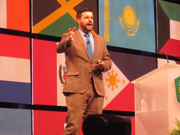 Charles Duhigg author of quotThe Power of Habitquot was the keynote speaker for Safety 201439s opening general session on June 9