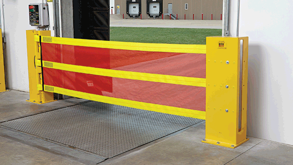 loading dock safety gate