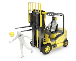 Forklifts with no backup alarms using chairs as ladders operating equipment without personal protective equipment It39s amazing the OSHA violations you can find at a SAFETY conference Photo Thinkstock Forklifts with no backup alarms using chairs as ladders operating equipment without personal protective equipment It39s amazing the OSHA violations you can find at a SAFETY conference Photo Thinkstock