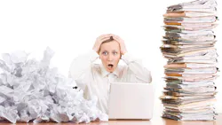 Paperwork Overwhelming Paperwork Overwhelming