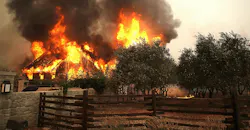 Restaurants damaged as fires rage in Northern California Restaurants damaged as fires rage in Northern California