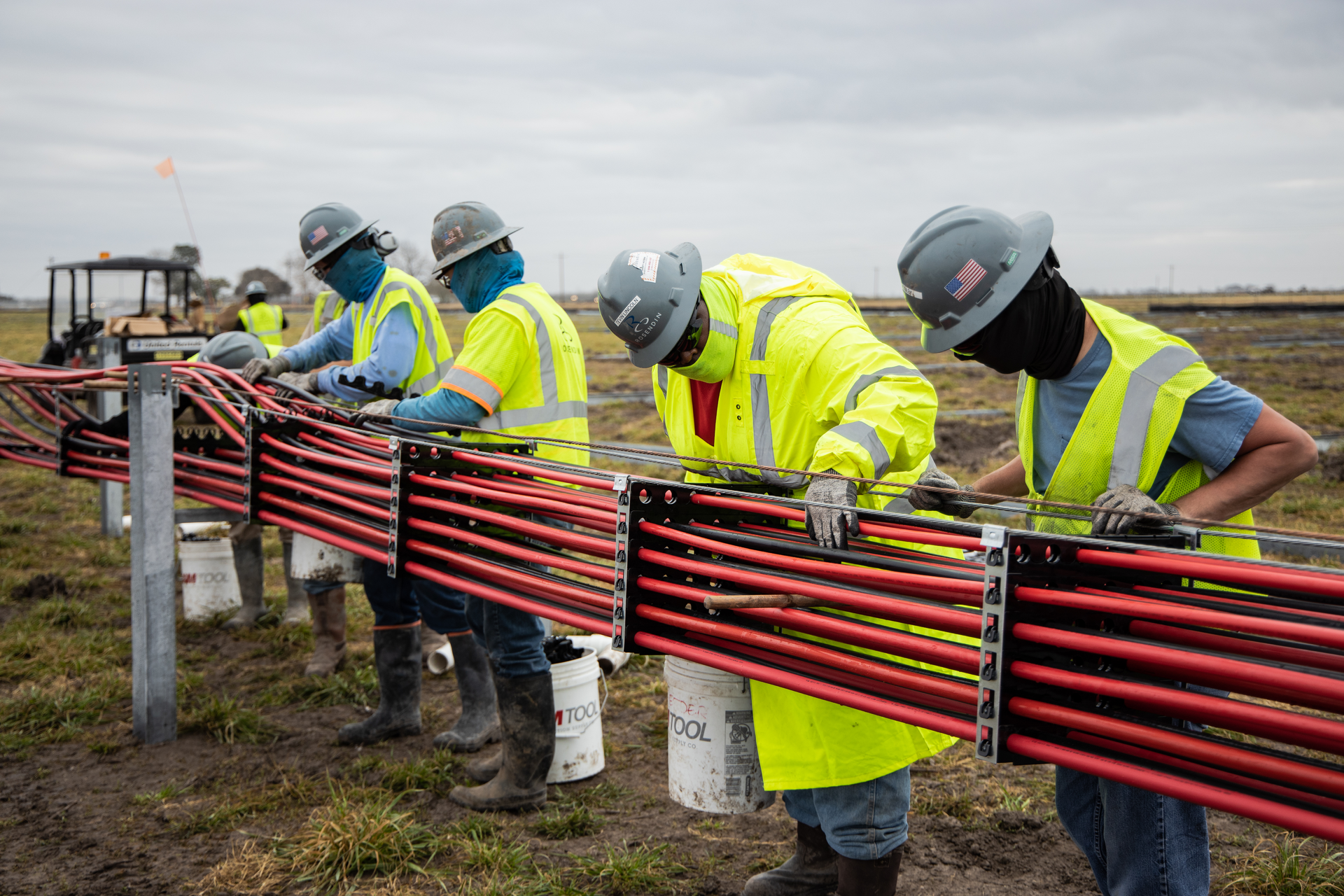 Rosendin At The Atkina Renewable Power Project In Texas