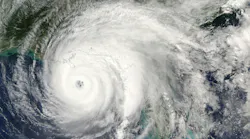 View of Hurricane Milton approaching Florida's Gulf Coast from space View of Hurricane Milton approaching Florida's Gulf Coast from space