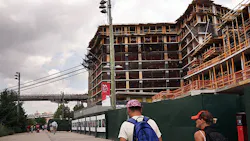 A new building development under construction seen in Brooklyn Bridge Park on August 19 2014 in the Brooklyn borough of New York City A new building development under construction seen in Brooklyn Bridge Park on August 19 2014 in the Brooklyn borough of New York City