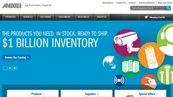Anixter graphic from home page