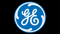 General Electric logo black background General Electric logo black background