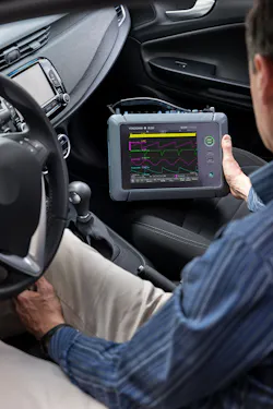 Yokogawa Dl350 In A Car1 Yokogawa Dl350 In A Car1