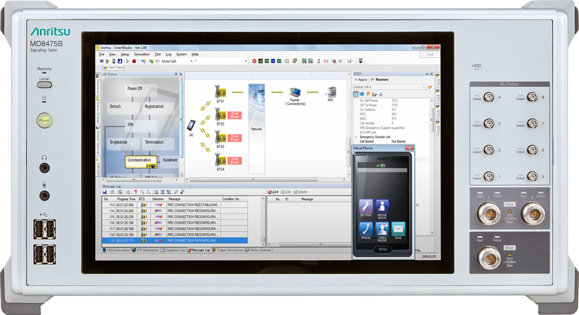 Anritsu Md8475b Front