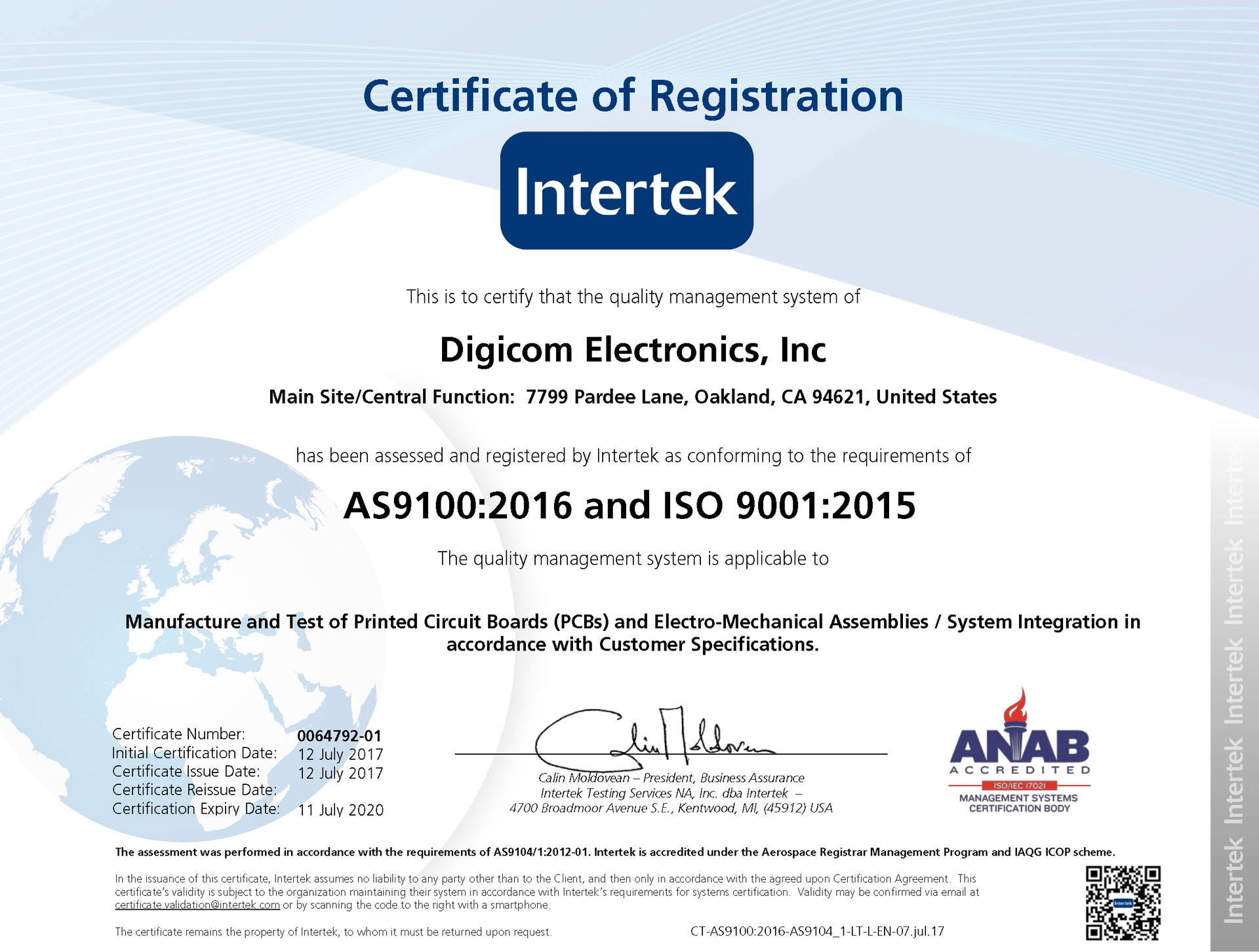 As9100 Iso 9001 Certification