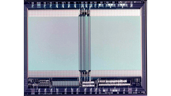 The new EEPROM semiconductor is based on Northrop Grummanrsquos existing 256kB EEPROM part W28C256 pictured here Image courtesy of Northrop Grumman