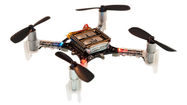 1 The Crazyflie weighs only 19 g and has a 72 MHz CortexM3 processor Another Cortex core is found on the wireless chip Image courtesy of Bitcraze