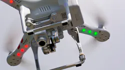 Many consumerfocused companies are trying to improve their position in the commercial UAV market due to the potential for these systems in aerial surveillance and inspection Image courtesy of B Ystebo and edited from the original by Electronic Design Many consumerfocused companies are trying to improve their position in the commercial UAV market due to the potential for these systems in aerial surveillance and inspection Image courtesy of B Ystebo and edited from the original by Electronic Design