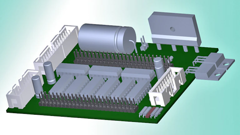 Under Review Eagle And Diptrace Pcb Design Tools For 3d Previews Electronic Design