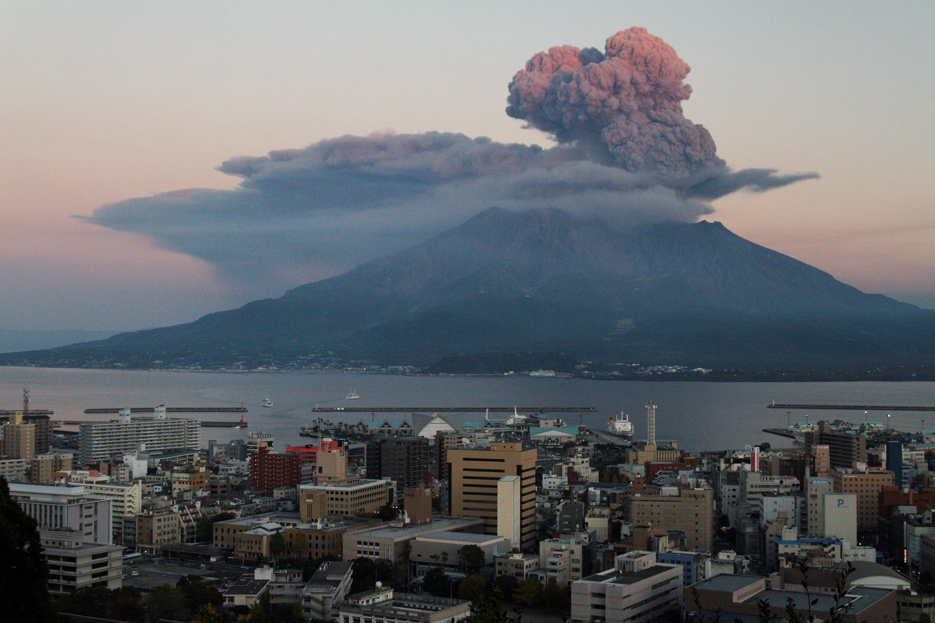 The Sakurajima volcano one of the most active in the world has has been erupting almost continuously for more than 50 years Located in southern Japan it sits only miles from the city of Kagoshima home to an estimated 600000 people Image courtesy of Kimon Berlin via Flickr