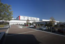 Tesla factory in Fremont California Image courtesy of Tesla Motors Tesla factory in Fremont California Image courtesy of Tesla Motors