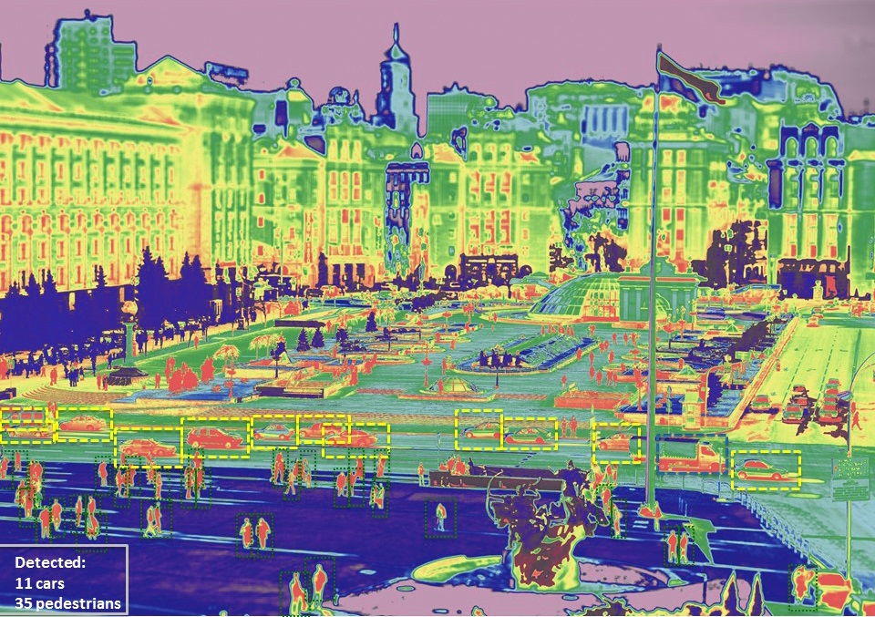 An image from FLIR39s Boson thermal imaging camera Earlier this year the company said that it used Movidius39 vision chips with the Boson39s imaging cores Image courtesy of Movidius