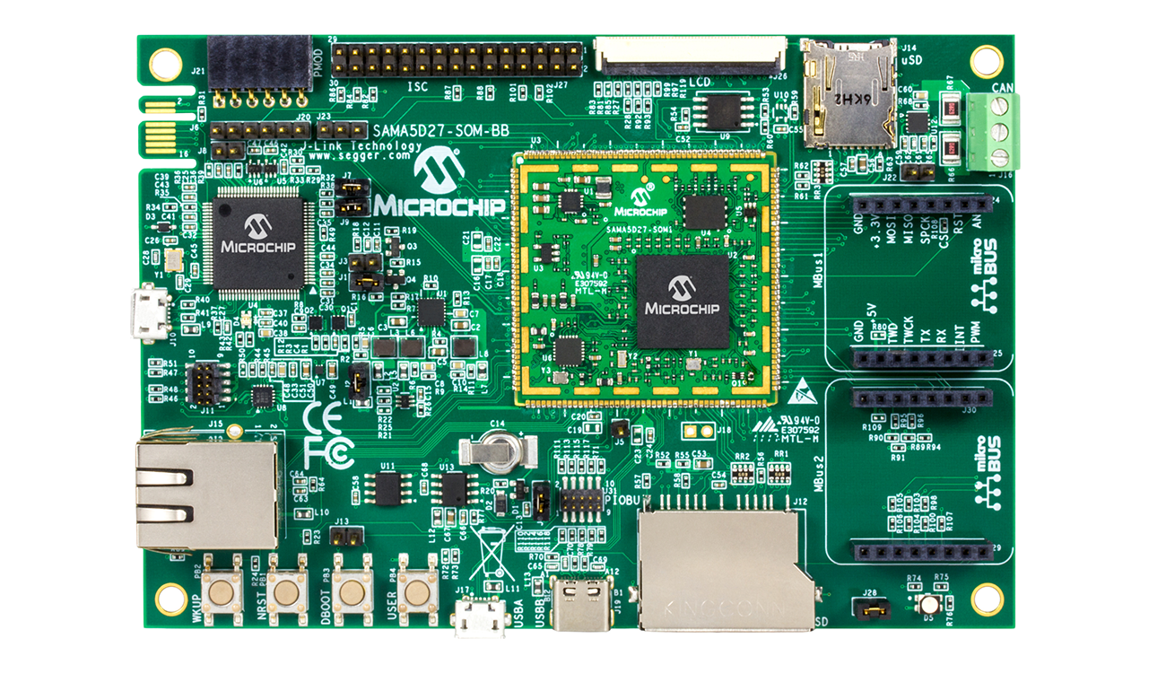 SAMA5D27 SOM: Linux Performance in a Compact Package