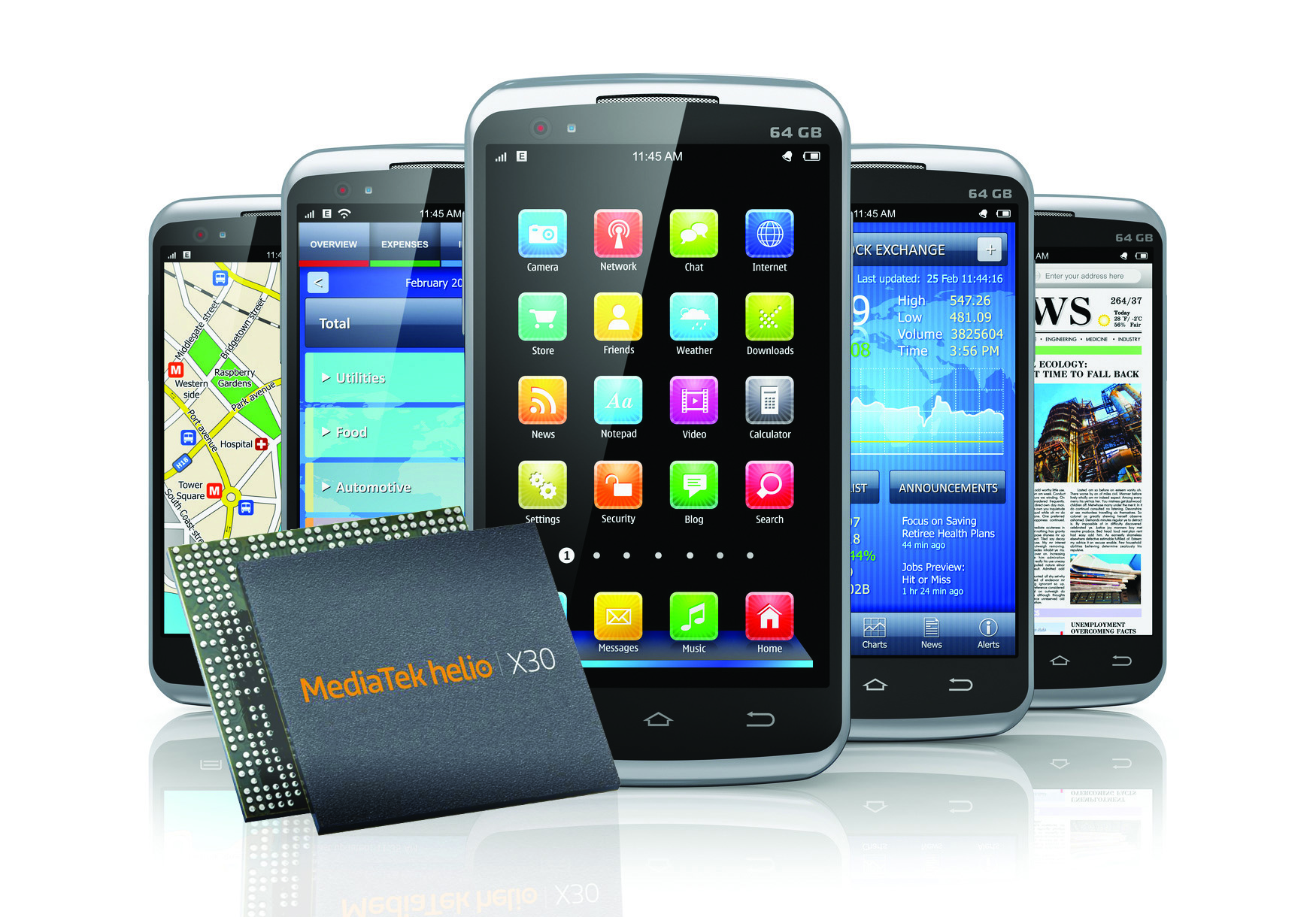 10 core soc targets premium mobile media devices