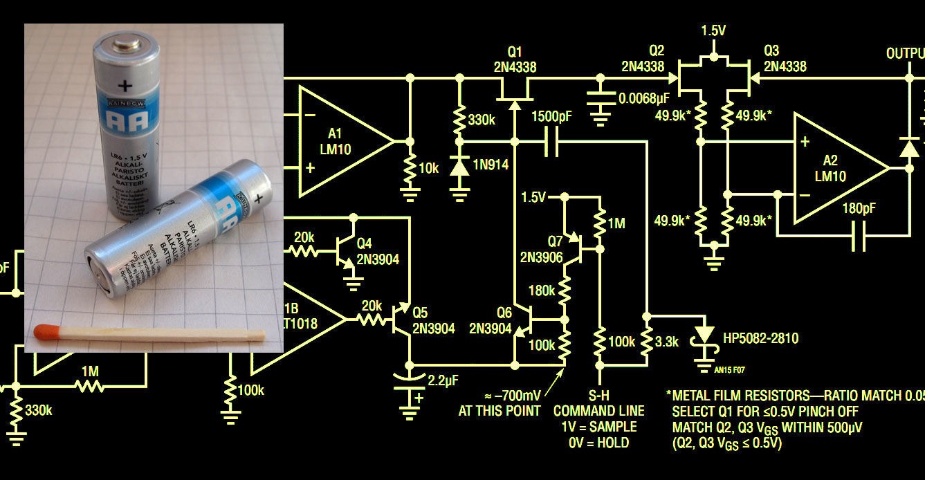 Running Op Amps on a Single Cell