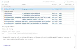 3. Many email programs like Microsoft Outlook can capture RSS feeds. 3. Many email programs like Microsoft Outlook can capture RSS feeds.