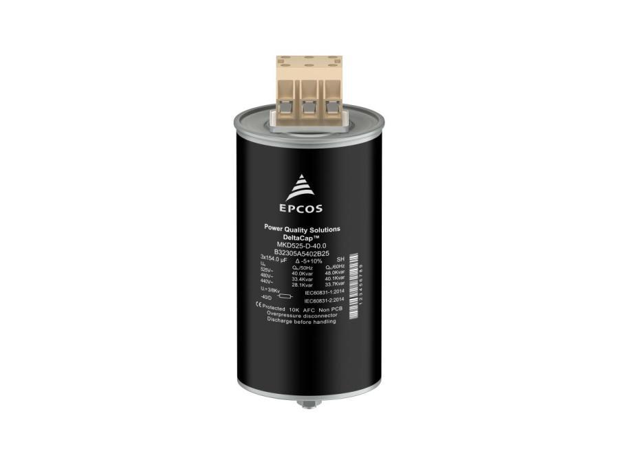 DeltaCap X Black Premium series rugged EPCOS MKD capacitor