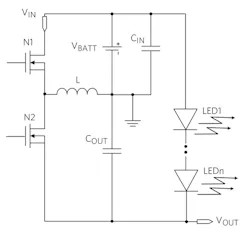 8. Buck-derived boost operation. 8. Buck-derived boost operation.