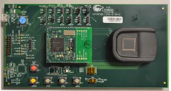2. Supporting Cypress’s FPS platform is a fingerprint-matching module (FPMM) reference design, which comes in the company’s FPMM Evaluation Kit. 2. Supporting Cypress’s FPS platform is a fingerprint-matching module (FPMM) reference design, which comes in the company’s FPMM Evaluation Kit.