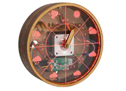 3. The Weather Clock’s hands point to current meteorological conditions. 3. The Weather Clock’s hands point to current meteorological conditions.