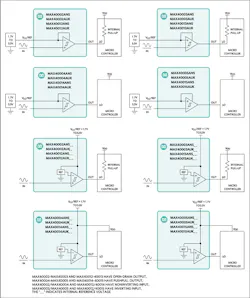These tiny, ultra-low-power comparators developed by Maxim Integrated come in a variety of input and output configurations to mesh smoothly with diverse application needs. These tiny, ultra-low-power comparators developed by Maxim Integrated come in a variety of input and output configurations to mesh smoothly with diverse application needs.