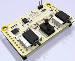 2. TMC4671+TMC6100-REF-TOSV pressure sensor add-on board. 2. TMC4671+TMC6100-REF-TOSV pressure sensor add-on board.