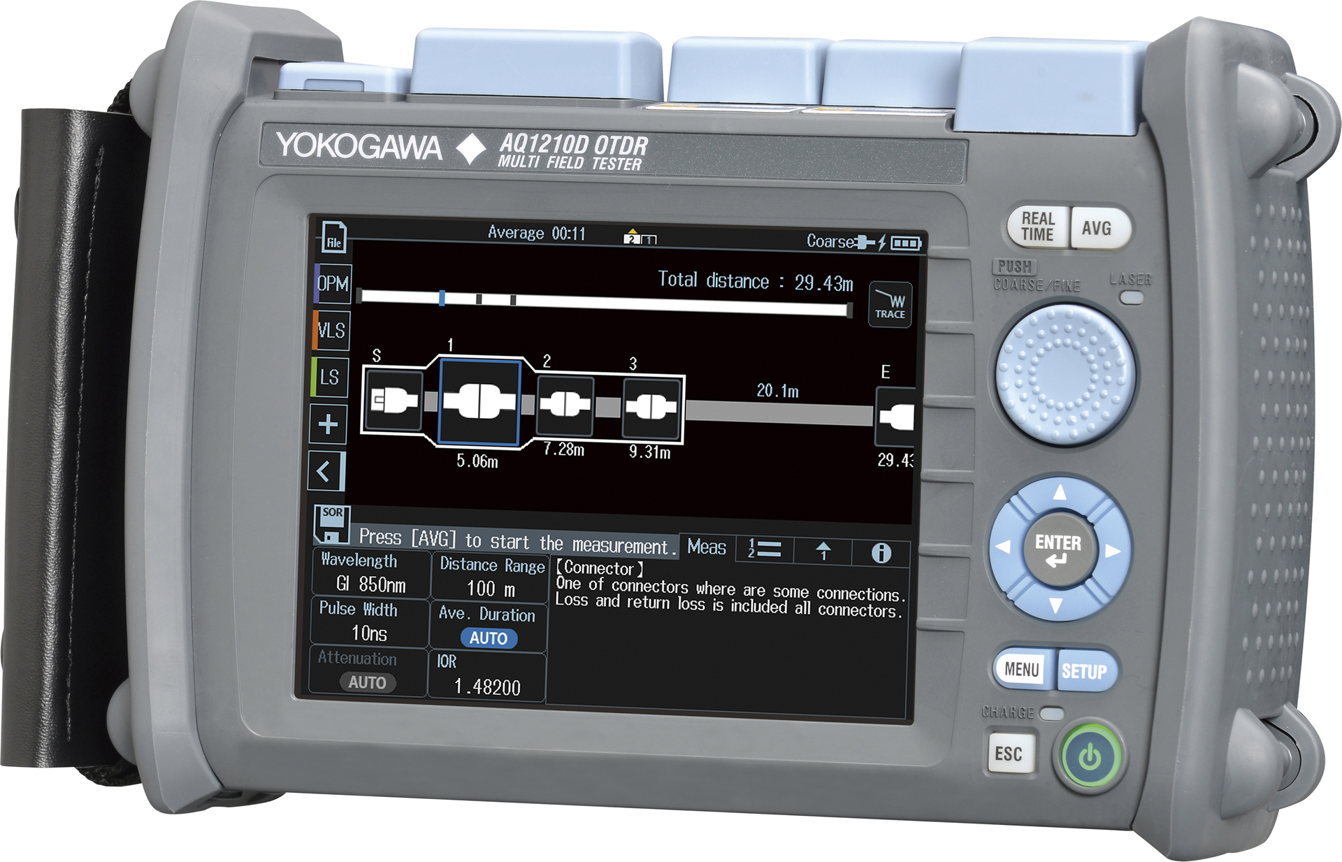 Yokogawa Aq1210 D Dual Purpose Otdr