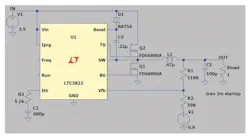 3. A simulation tool such as Analog Devices’ LTspice can be used for initial testing of the circuit. 3. A simulation tool such as Analog Devices’ LTspice can be used for initial testing of the circuit.