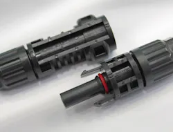 2. Shown are SOLARLOK PV4-S connectors. 2. Shown are SOLARLOK PV4-S connectors.