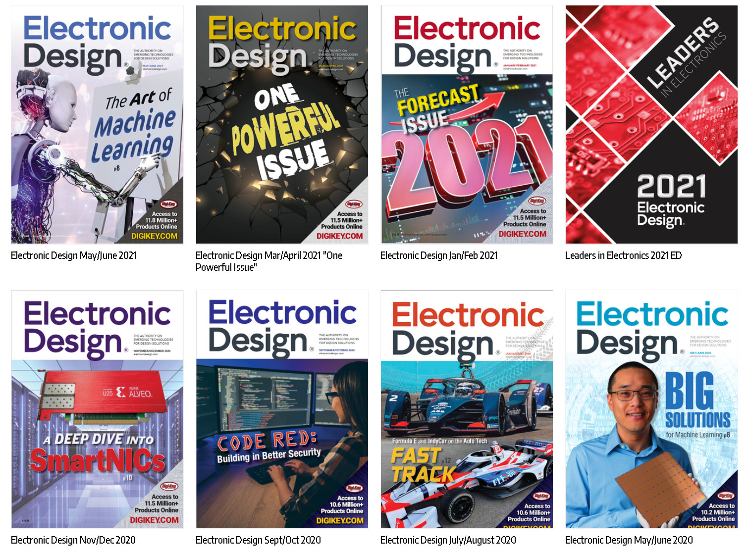 Electronic Design Print Raw