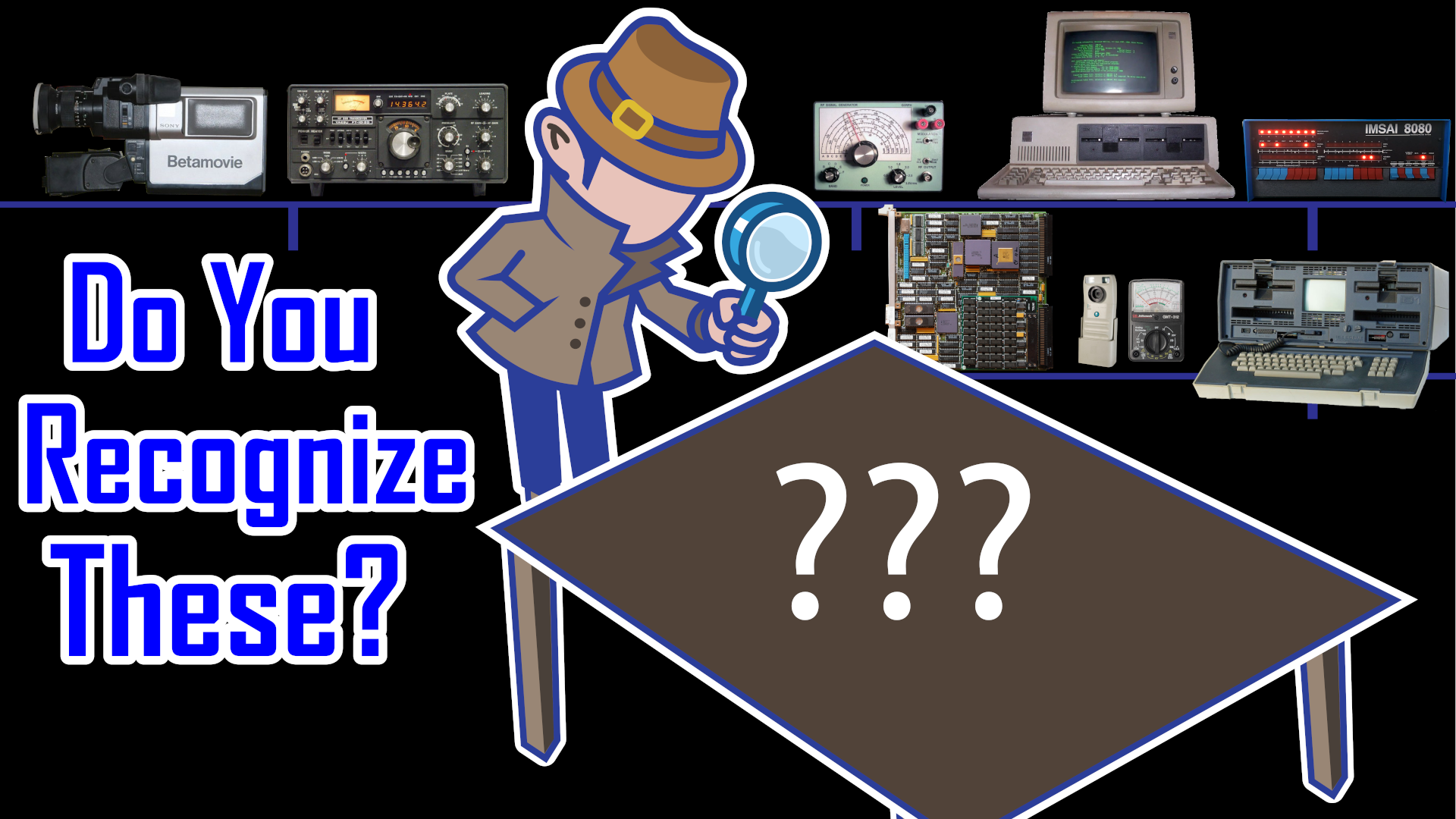 Detective With Table Survey