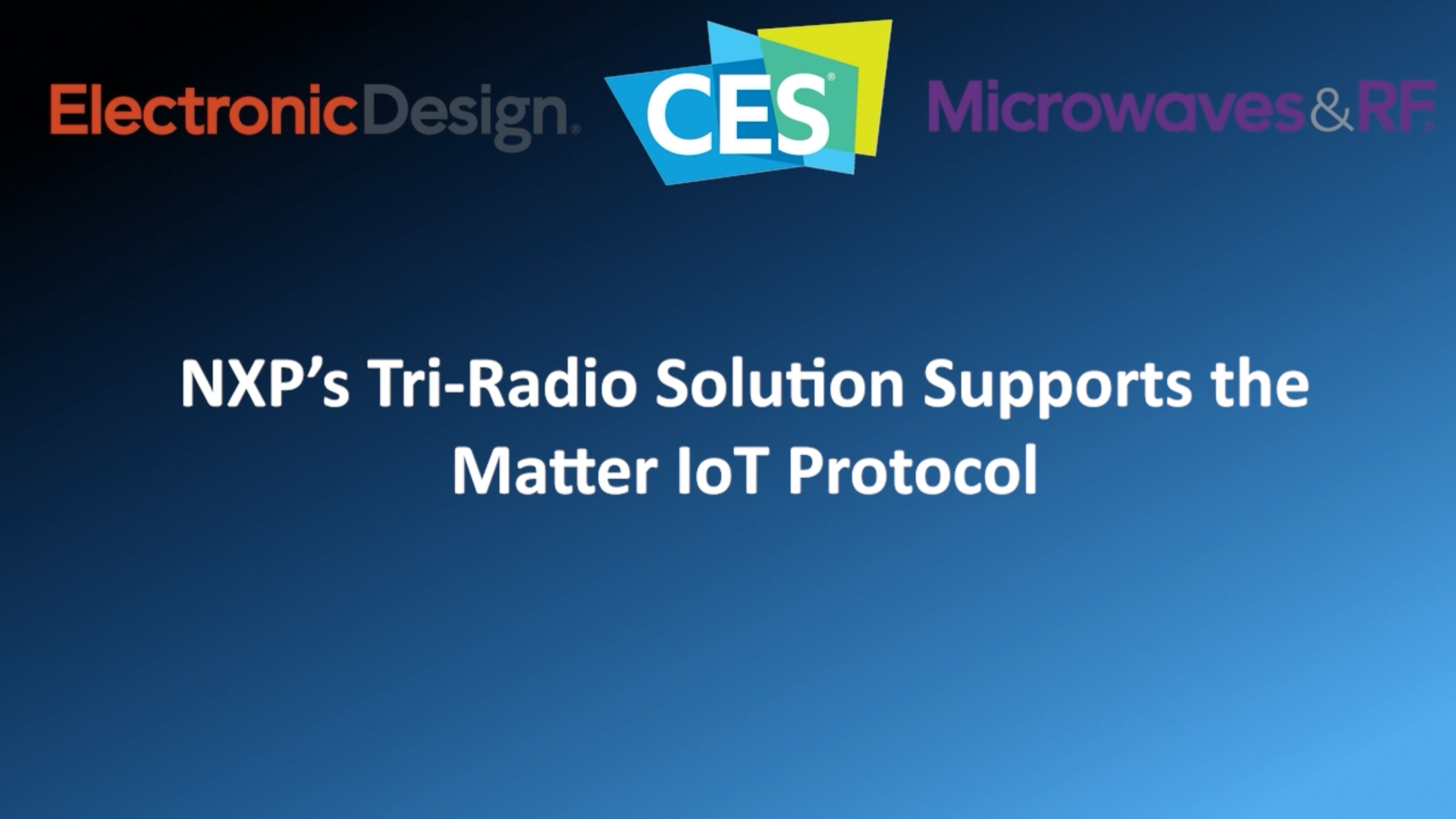 Ces 2022 Nxp Tri Receiver Promo