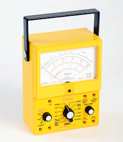 1. The 260-8Xi analog volt/ohmmeter (VOM) has many similar aspects to its digital cousin shown in Figure 2. 1. The 260-8Xi analog volt/ohmmeter (VOM) has many similar aspects to its digital cousin shown in Figure 2.