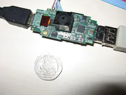 In 2011, the BBC showed a tiny prototype with an onboard camera and inline USB format. This USB dongle-style device never made it to market, but its spirit can certainly be felt in the Raspberry Pi Zero. In 2011, the BBC showed a tiny prototype with an onboard camera and inline USB format. This USB dongle-style device never made it to market, but its spirit can certainly be felt in the Raspberry Pi Zero.