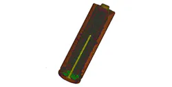 1. 3D scan data was obtained for the AA battery. 1. 3D scan data was obtained for the AA battery.