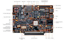 1. The Icicle Development Kit is built around Microchip's PolarFire FPGA system-on-chip with five RISC-V cores. 1. The Icicle Development Kit is built around Microchip's PolarFire FPGA system-on-chip with five RISC-V cores.