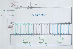 1. Electronic schematic for the multifunction meter. 1. Electronic schematic for the multifunction meter.