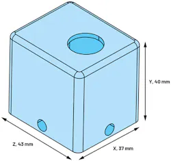 4. Rectangular enclosure with material type changed for simulation study. 4. Rectangular enclosure with material type changed for simulation study.