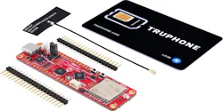 The EV70N78A AVR IoT-Cellular Mini evaluation module hosts an AVR128DB48 AVR 8-bit microcontroller along with an ATECC608B CryptoAuthentication device plus a serial flash chip. The EV70N78A AVR IoT-Cellular Mini evaluation module hosts an AVR128DB48 AVR 8-bit microcontroller along with an ATECC608B CryptoAuthentication device plus a serial flash chip.