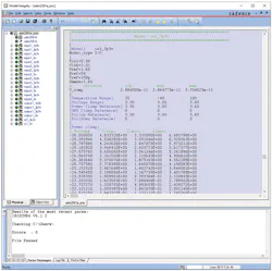 12. Parser test of a passed IBIS model using Cadence Model Integrity. 12. Parser test of a passed IBIS model using Cadence Model Integrity.