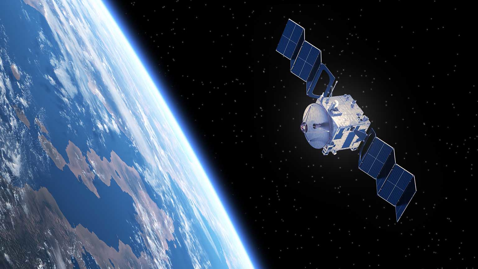 Satellite Earth Konstantin Shaklein Dreamstime Promo