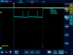 4. Voltage drop during program procedure. 4. Voltage drop during program procedure.