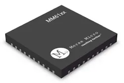 2. Graphical render of the 13- × 13-mm HaLow IC. 2. Graphical render of the 13- × 13-mm HaLow IC.